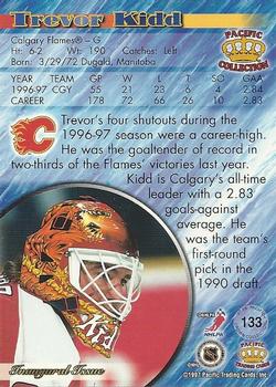 1997-98 Pacific Crown Collection #133 Trevor Kidd Back