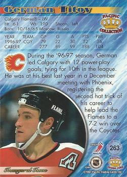 1997-98 Pacific Crown Collection #263 German Titov Back
