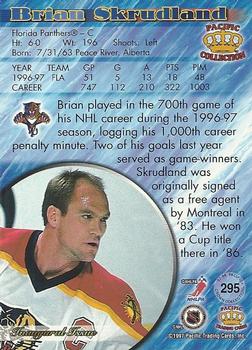 1997-98 Pacific Crown Collection #295 Brian Skrudland Back