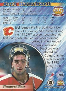1997-98 Pacific Crown Collection #338 Joel Bouchard Back