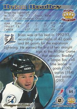 1997-98 Pacific Crown Collection #64 Brian Bradley Back