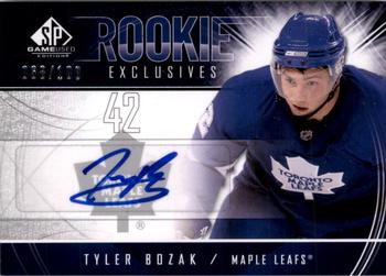 2009-10 SP Game Used - Rookie Exclusives Autographs #RE-TB Tyler Bozak  Front