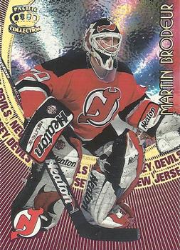1997-98 Pacific Crown Collection - Card-Supials #10 Martin Brodeur Front