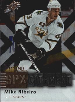 2009-10 SPx - SPxcitement #X31 Mike Ribeiro  Front