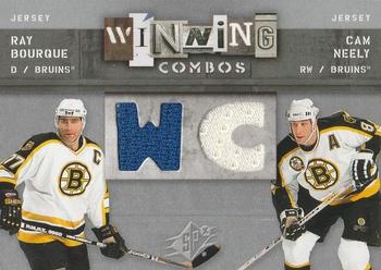 2009-10 SPx - Winning Combos #WC-NB Ray Bourque / Cam Neely  Front