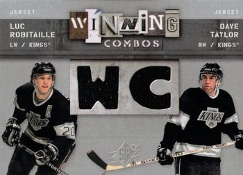 2009-10 SPx - Winning Combos #WC-RT Dave Taylor / Luc Robitaille  Front