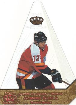 1997-98 Pacific Crown Collection - Cramer's Choice #3 Jarome Iginla Front