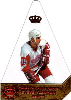 1997-98 Pacific Crown Collection - Cramer's Choice #6 Steve Yzerman Front