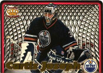 1997-98 Pacific Crown Collection - In the Cage Die Cuts #9 Curtis Joseph Front