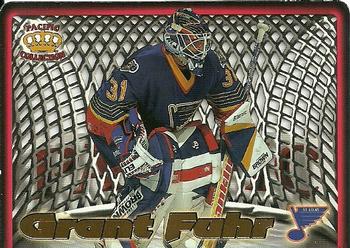 1997-98 Pacific Crown Collection - In the Cage Die Cuts #18 Grant Fuhr Front