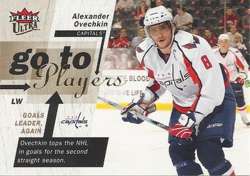 2009-10 Ultra - Go To Players #GT1 Alexander Ovechkin  Front