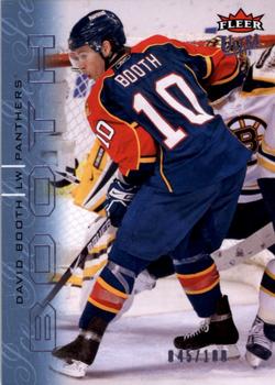 2009-10 Ultra - Ice Medallion #63 David Booth  Front