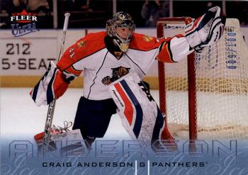 2009-10 Ultra - Ice Medallion #65 Craig Anderson  Front