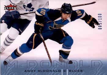 2009-10 Ultra - Ice Medallion #159 Andy McDonald  Front