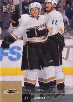 2009-10 Upper Deck - Arena Giveaway Anaheim Ducks #ANA-5 Saku Koivu  Front