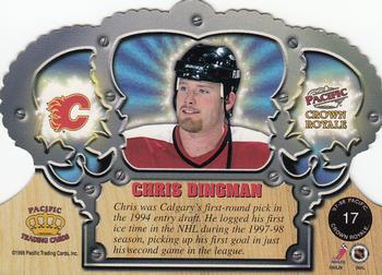1997-98 Pacific Crown Royale #17 Chris Dingman Back