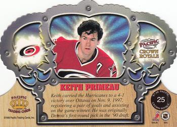 1997-98 Pacific Crown Royale #25 Keith Primeau Back