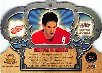 1997-98 Pacific Crown Royale #50 Brendan Shanahan Back