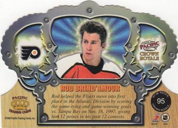 1997-98 Pacific Crown Royale #95 Rod Brind'Amour Back