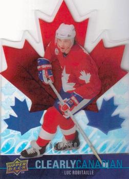 2009-10 Upper Deck - Clearly Canadian #CAN-LR Luc Robitaille  Front