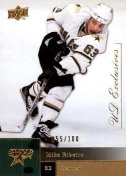 2009-10 Upper Deck - UD Exclusives #142 Mike Ribeiro Front