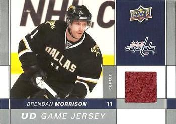 2009-10 Upper Deck - UD Game Jerseys #GJ-BM Brendan Morrison  Front