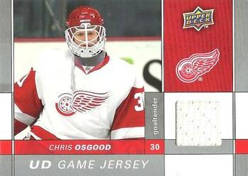 2009-10 Upper Deck - UD Game Jerseys #GJ-CO Chris Osgood  Front