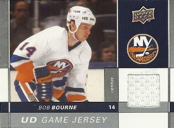 2009-10 Upper Deck - UD Game Jerseys #GJ-BB Bob Bourne  Front