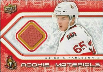 2009-10 Upper Deck - Rookie Materials #RM-EK Erik Karlsson  Front