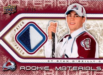 2009-10 Upper Deck - Rookie Materials Patches #RM-RO Ryan O'Reilly  Front