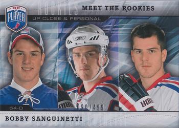 2009-10 Upper Deck Be A Player - Meet the Rookies #MR9 Bobby Sanguinetti  Front