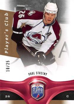 2009-10 Upper Deck Be A Player - Player's Club #61 Paul Stastny  Front