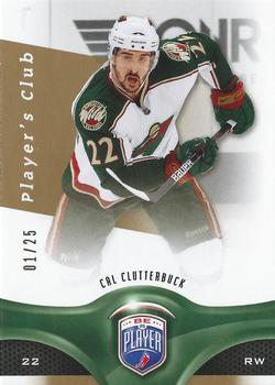 2009-10 Upper Deck Be A Player - Player's Club #77 Cal Clutterbuck  Front