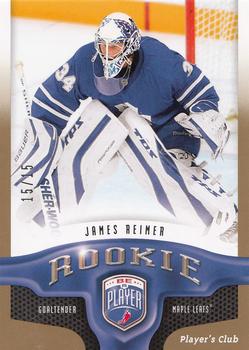 2009-10 Upper Deck Be A Player - Player's Club #259 James Reimer  Front