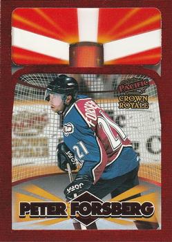 1997-98 Pacific Crown Royale - Lamplighters #5 Peter Forsberg Front