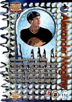 1997-98 Pacific Crown Collection - Slap Shots #11c Alexander Mogilny Back