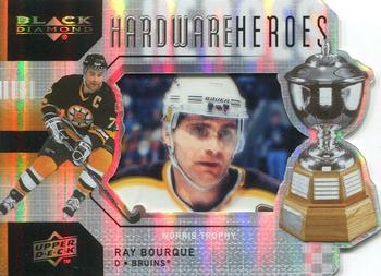 2009-10 Upper Deck Black Diamond - Hardware Heroes #HH31 Ray Bourque  Front
