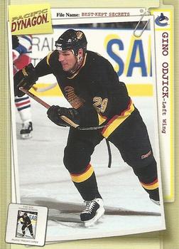 1997-98 Pacific Dynagon - Best-Kept Secrets #98 Gino Odjick Front