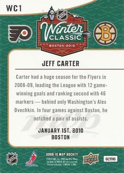 2009-10 Upper Deck MVP - Winter Classic #WC1 Jeff Carter  Back