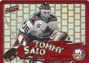 1997-98 Pacific Dynagon - Stonewallers #13 Tommy Salo Front