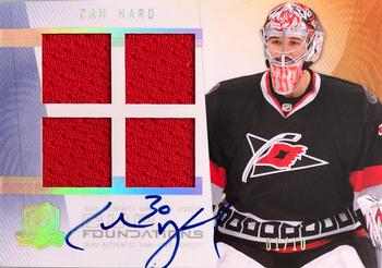 2009-10 Upper Deck The Cup - Foundations Patches Autographs #CF-WA Cam Ward  Front