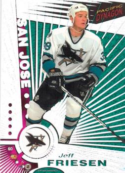1997-98 Pacific Dynagon - Tandems #60 Martin Gelinas / Jeff Friesen Back