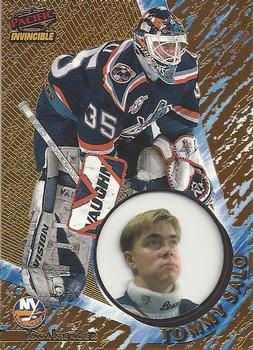 1997-98 Pacific Invincible #83 Tommy Salo Front