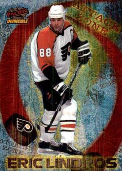 1997-98 Pacific Invincible - Attack Zone #18 Eric Lindros Front