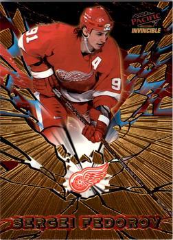 1997-98 Pacific Invincible - Feature Performers #12 Sergei Fedorov Front