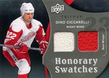 2009-10 Upper Deck Trilogy - Honorary Swatches #HS-DC Dino Ciccarelli  Front