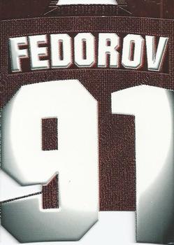 1997-98 Pacific Paramount - Big Numbers #8 Sergei Fedorov Front