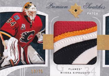 2009-10 Upper Deck Ultimate Collection - Premium Patches #PS-KI Miikka Kiprusoff  Front