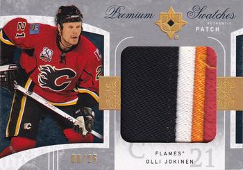 2009-10 Upper Deck Ultimate Collection - Premium Patches #PS-OJ Olli Jokinen  Front