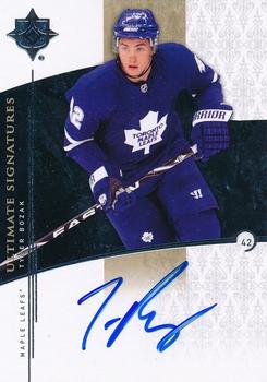 2009-10 Upper Deck Ultimate Collection - Ultimate Signatures #US-TB Tyler Bozak  Front